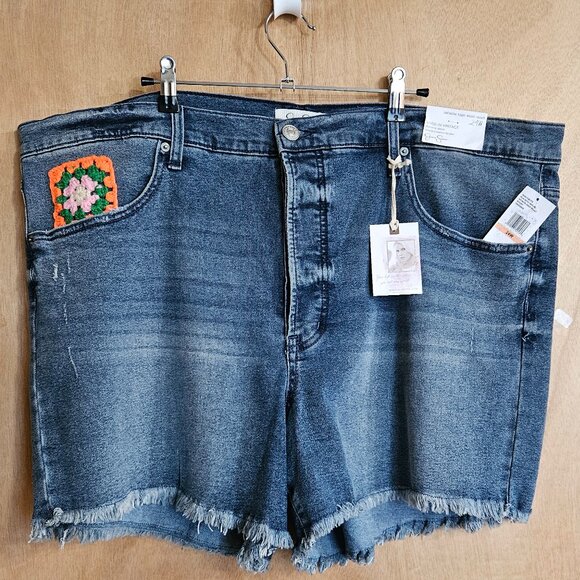 Jessica Simpson Pants - Jessica Simpson 24W Infinity High Waist Buttonfly Jean Shorts